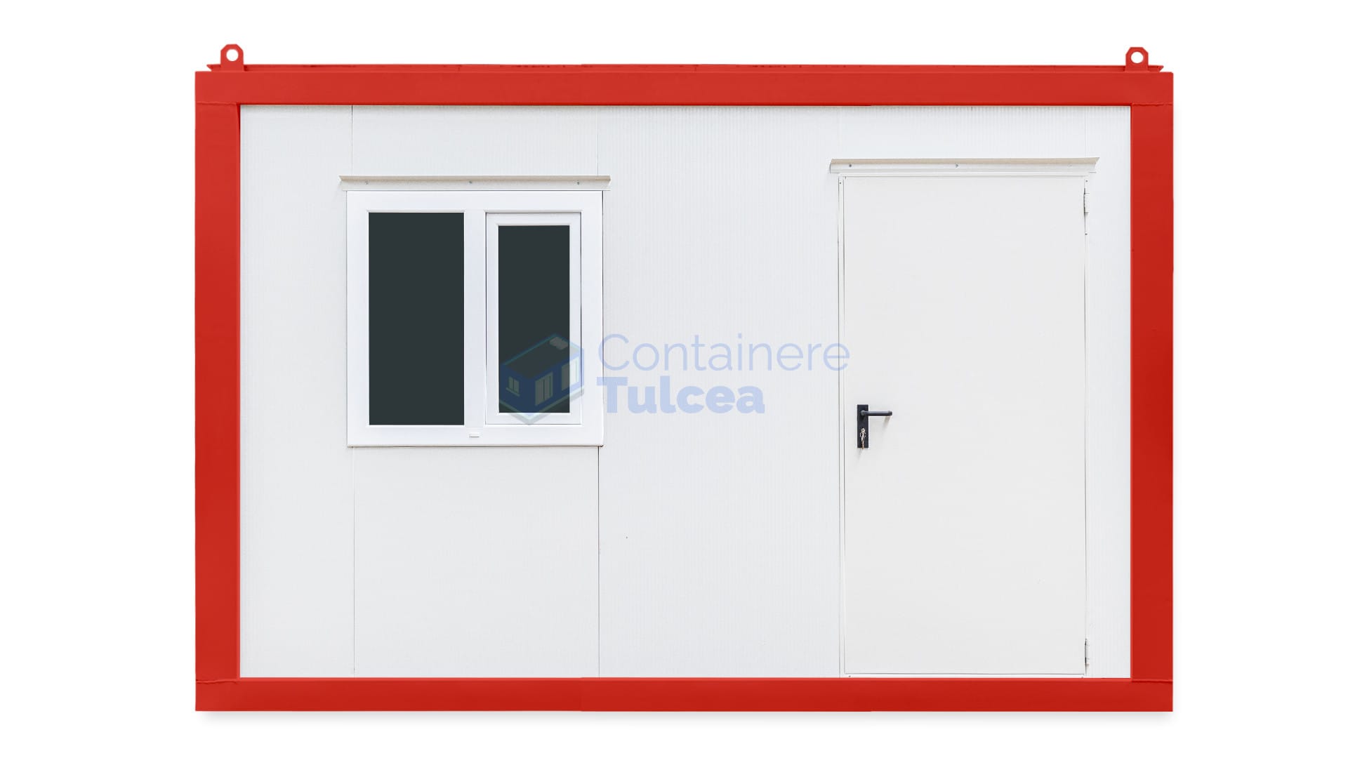 container birou tulcea 4metri 1geam rosu