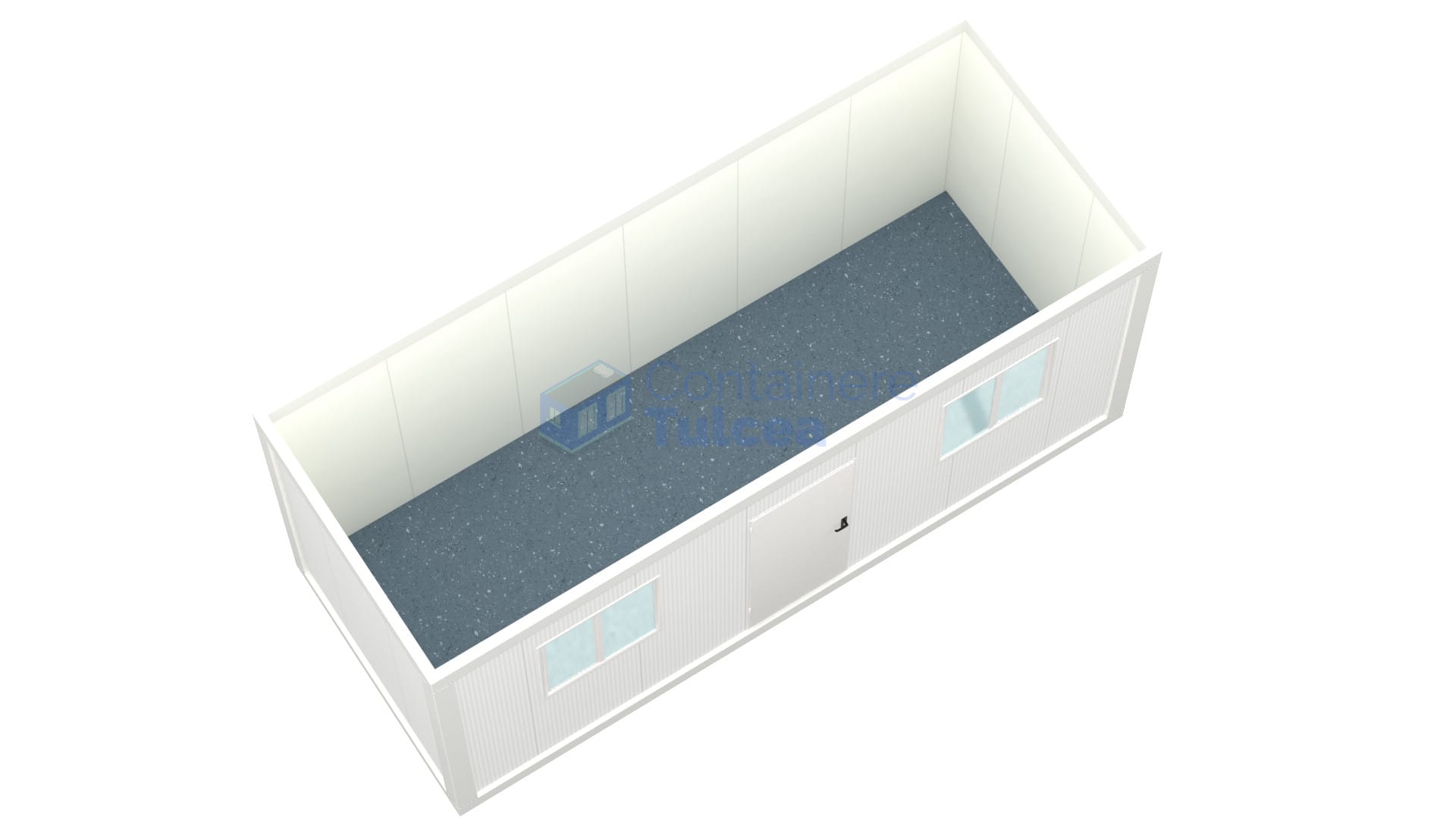 container birou tulcea 6metri 2geamuri alb2