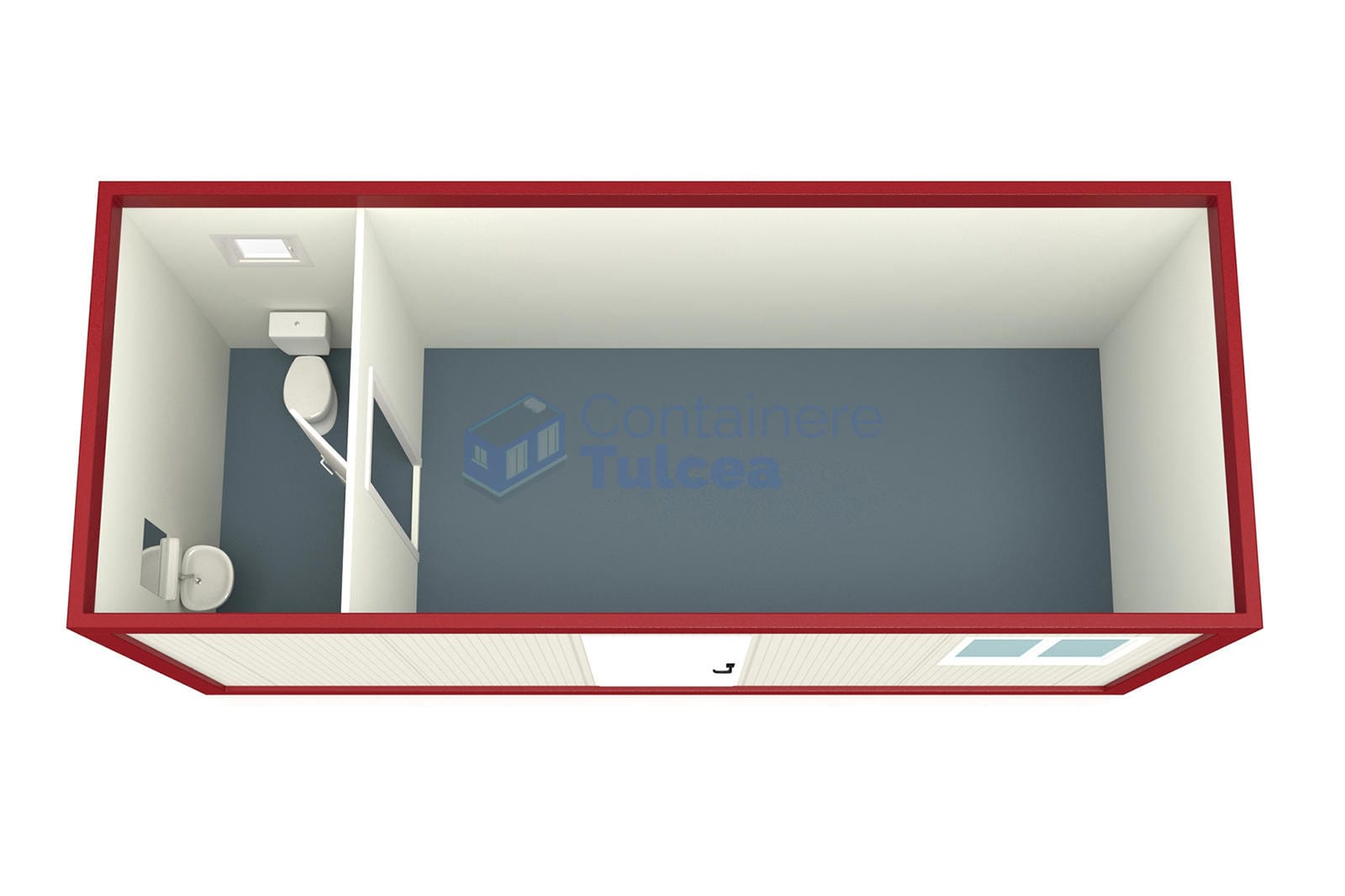 container casa tulcea 6metri rosu2