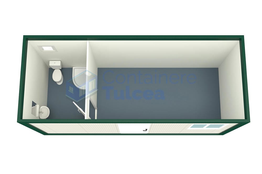 container casa tulcea 6metri verde3