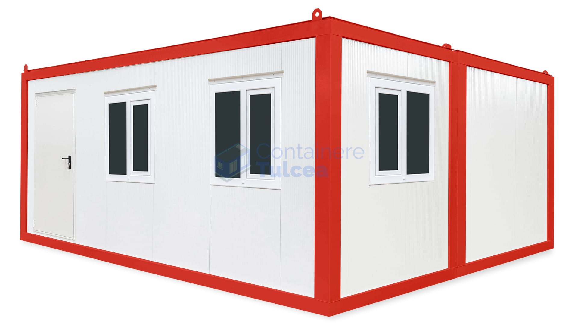 container modular tulcea 6x48m rosu