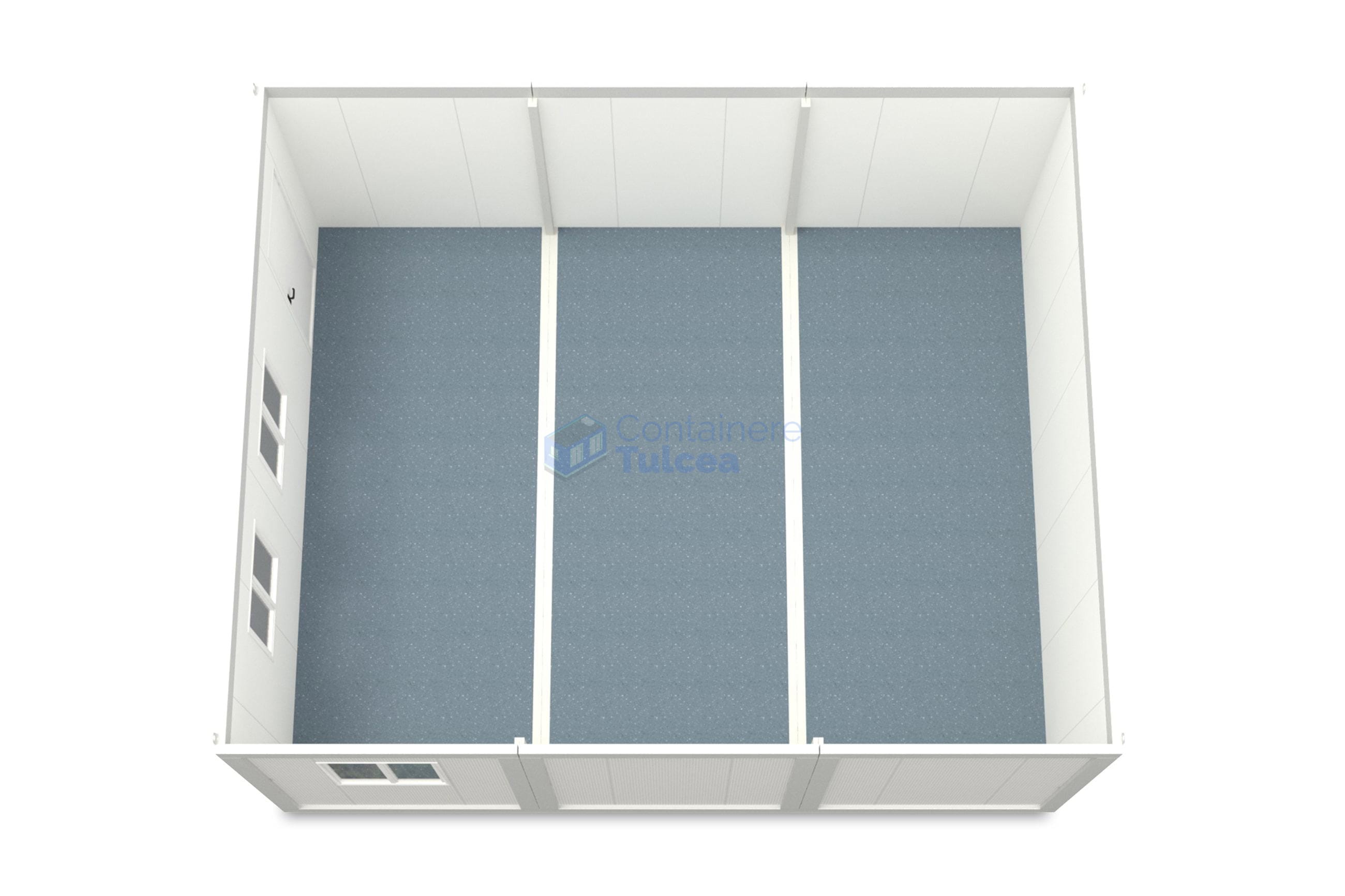 container modular tulcea 6x72m alb2