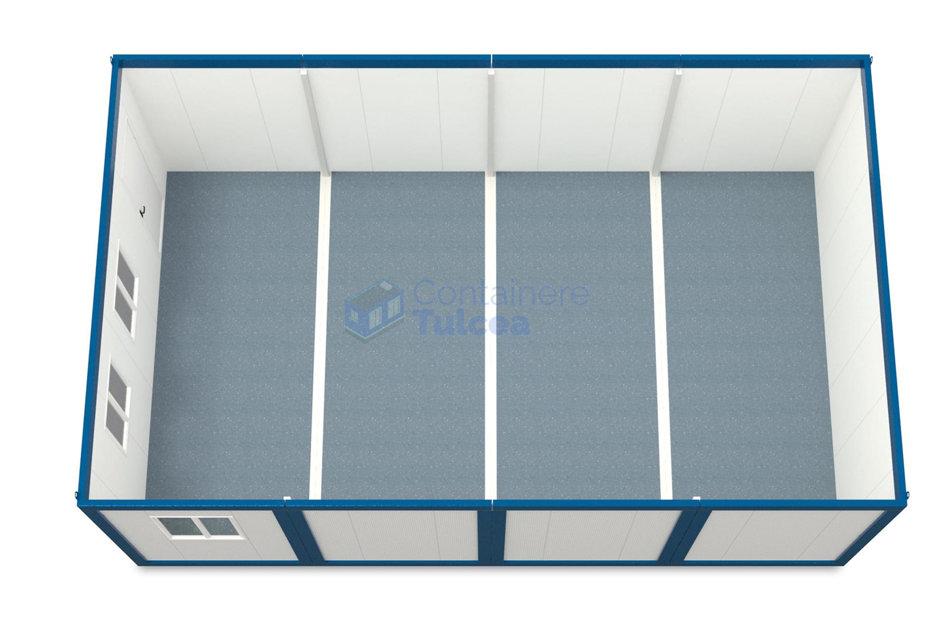 container modular tulcea 6x96m albastru2