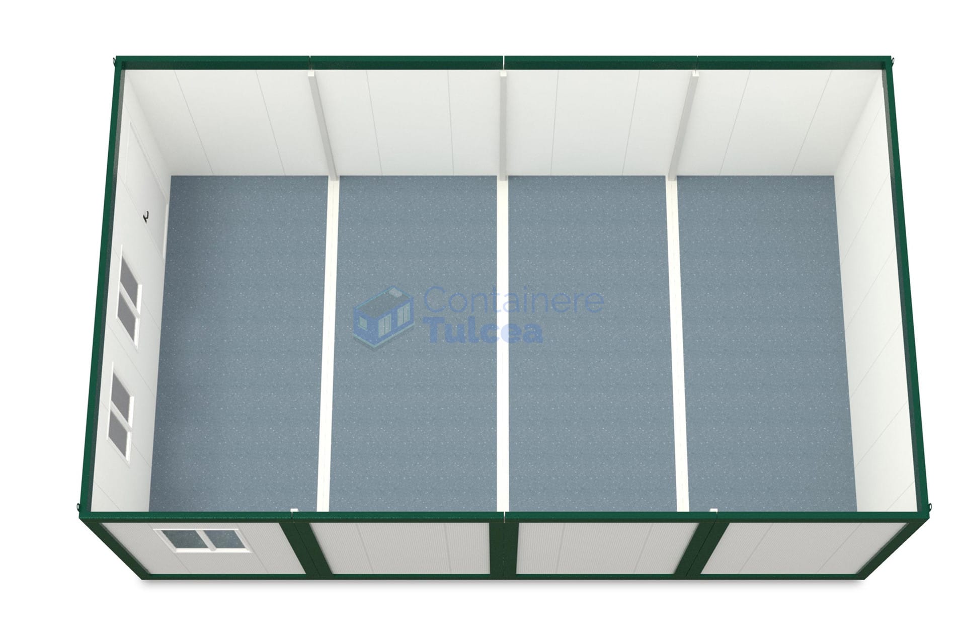 container modular tulcea 6x96m verde2