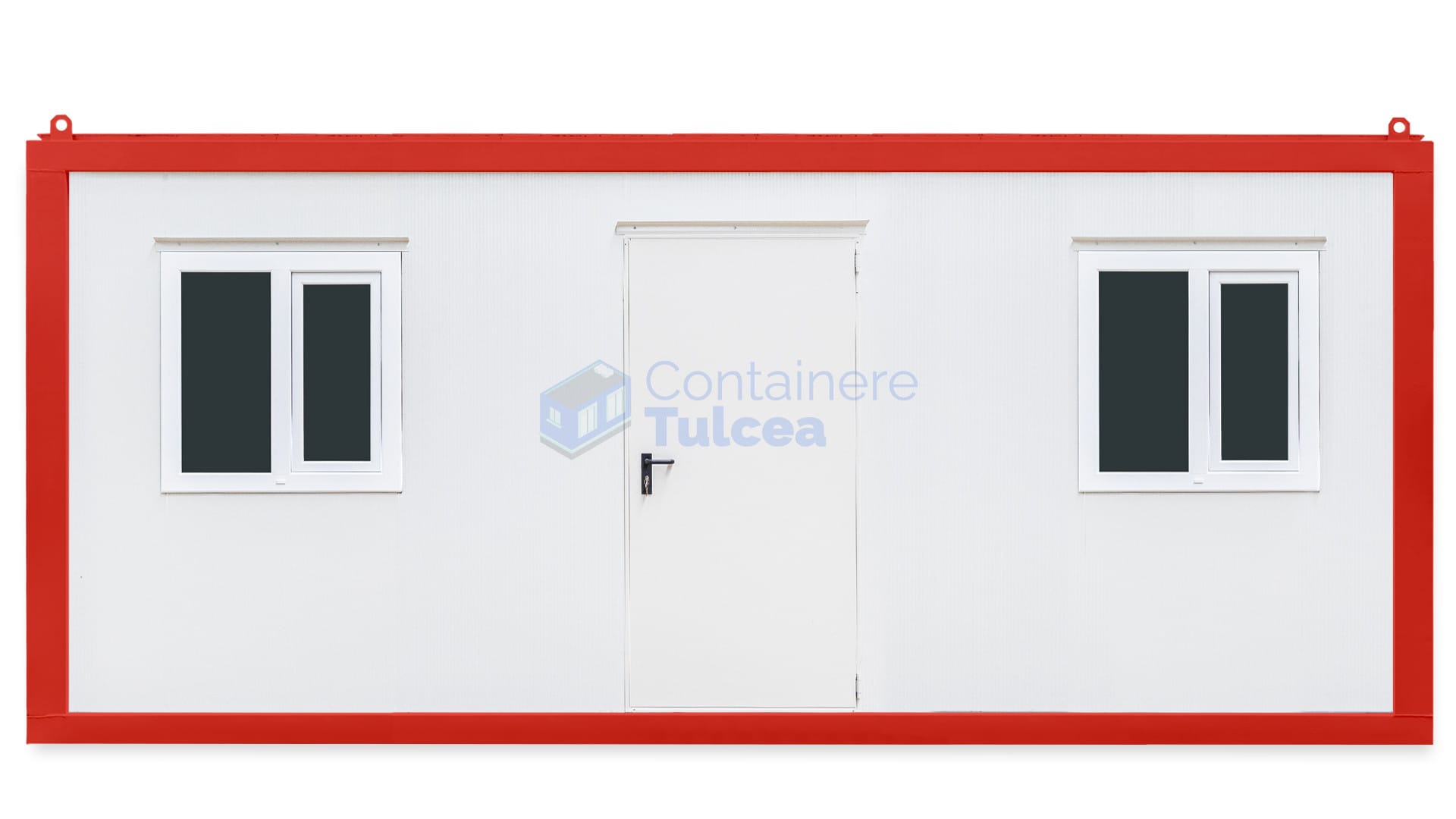 container santier tulcea 6metri 2geamuri rosu